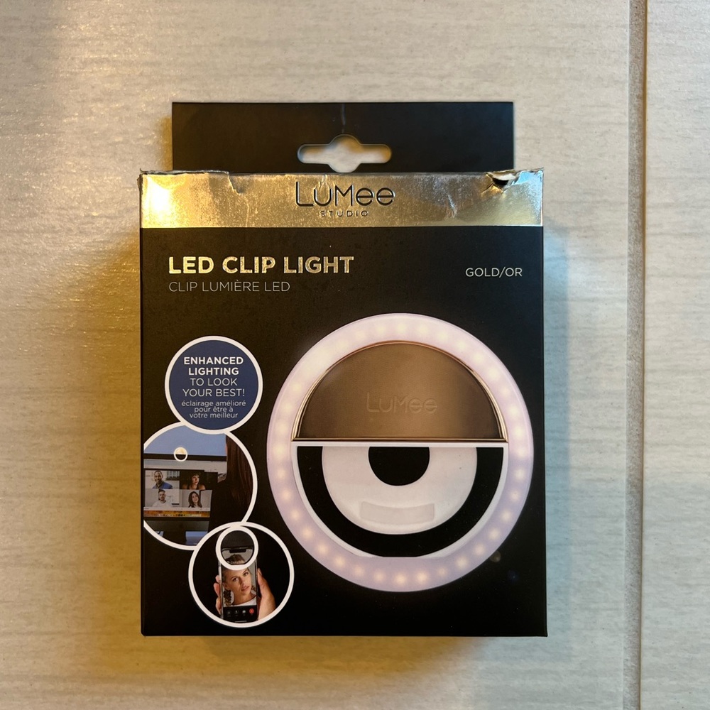 LuMee LED Clip On Ring Light